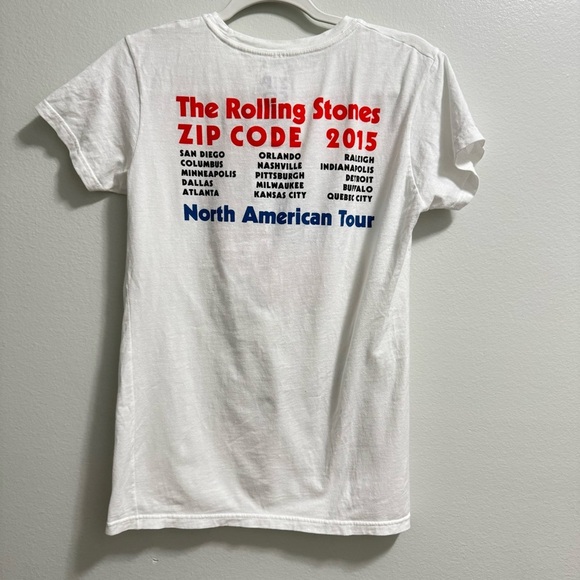 Women’s Rolling Stones Zip Code 2015 North American Tour Size Large - Picture 3 of 5